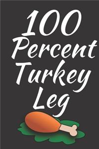100 Percent Turkey Leg