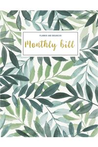Monthly Bill Planner and Organizer