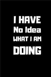 I have no idea what I am doing