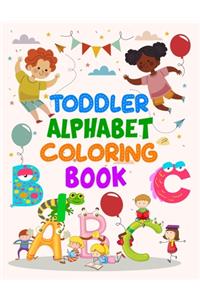 Toddler Alphabet Coloring Book