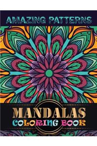 Amazing Patterns Mandalas Coloring Book