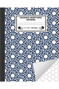 Hexagonal Graph Paper Notebook