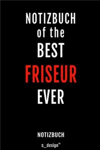 Notizbuch für Friseure / Friseur / Friseuse / Friseurin
