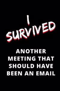 I Survived another Meeting that Should Have been an Email