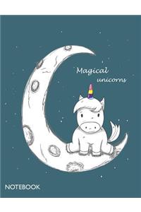 Magical unicorn notebook