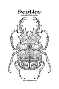 Beetles Coloring Book for Grown-Ups 1