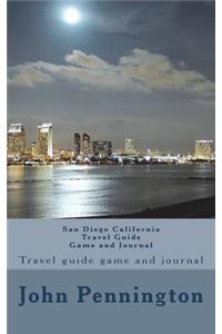 San Diego California Travel Guide Game and Journal