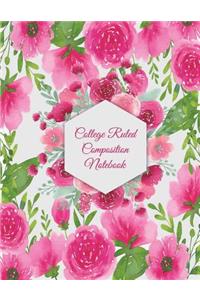 College Ruled Composition Notebook