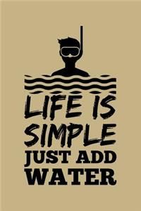 Life Is Simply Just Add Water