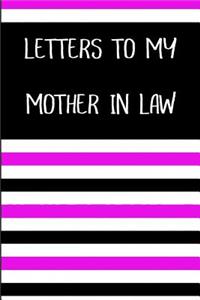 Letters to My Mother in Law