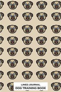 Lined Journal Dog Training Book