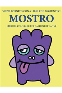 Libri da colorare per bambini di 2 anni (Mostro)