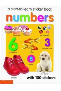 Start to Learn - Numbers: A Start-To-Learn Sticker Book with 100 Stickers