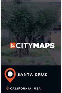 City Maps Santa Cruz California, USA