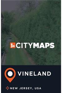 City Maps Vineland New Jersey, USA