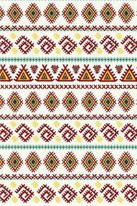 Bullet Journal Notebook Tribal Pattern 9