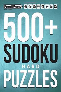 500+ Sudoku Puzzles Book Hard