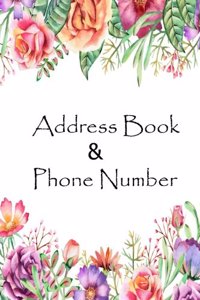 Address Book and Phone Number