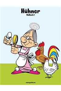 Hühner-Malbuch 1