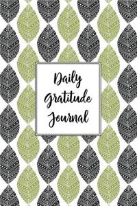 Gratitude Journal Abstract Leaves Pattern 5