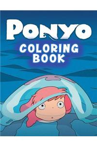 Ponyo Coloring Book
