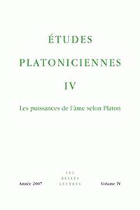 Etudes Platoniciennes IV