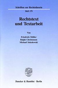 Rechtstext Und Textarbeit