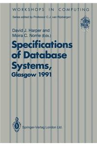 Specifications of Database Systems