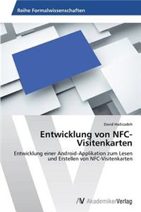 Entwicklung von NFC-Visitenkarten