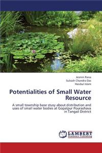 Potentialities of Small Water Resource