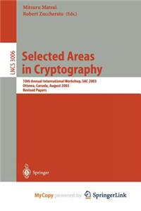 Selected Areas in Cryptography