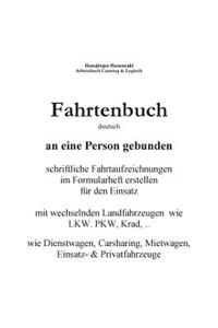 KFZ Fahrtenbuch & Fahrtaufzeichnung Carsharing/Mietwagen