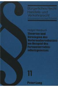 Theorien Und Strategien Des Verbraucherschutzes