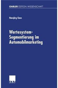 Wertesystem-Segmentierung Im Automobilmarketing