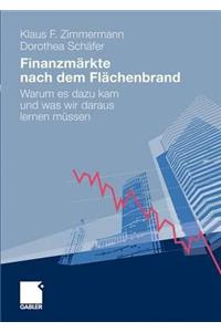 FinanzmÃ¤rkte Nach Dem FlÃ¤chenbrand: Warum Es Dazu Kam Und Was Wir Daraus Lernen MÃ¼ssen