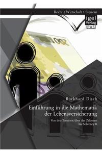 Einführung in die Mathematik der Lebensversicherung