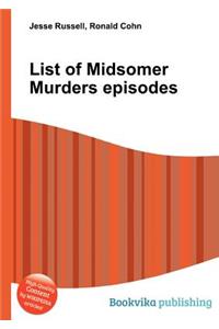 List of Midsomer Murders Episodes