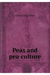 Peas and Pea Culture