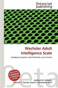 Wechsler Adult Intelligence Scale