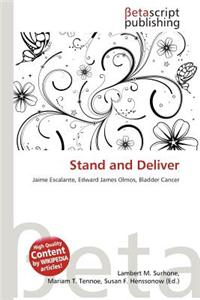 Stand and Deliver
