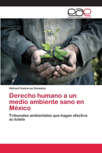 Derecho humano a un medio ambiente sano en México
