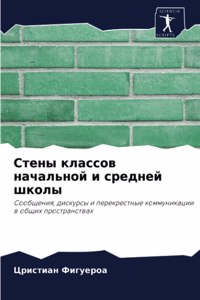 Стены классов начальной и средней школы