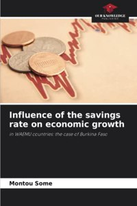 Influence of the savings rate on economic growth