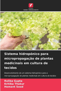 Sistema hidropónico para micropropagação de plantas medicinais em cultura de tecidos