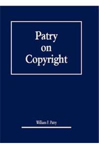 Patry on copyright 8 vol set