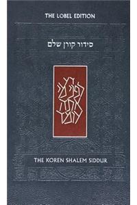 Koren Shalem Siddur with Tabs, Compact