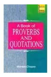 BOOK OF PROVERBS AND QUOTATIONS PB