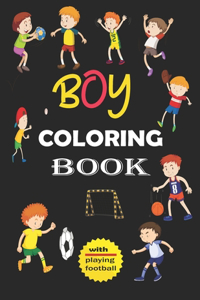 Boy Coloring Book