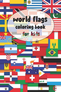 world flags coloring book for kids