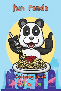 Fun Panda Coloring Book all ages: 8.5''x11''/ panda coloring book